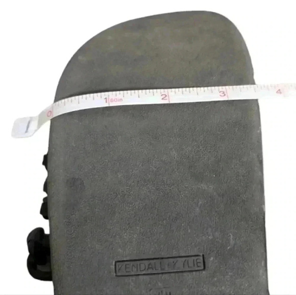 Kendall & Kylie Shiloh Slides Black Sandals Grunge Y2K Rocker Women's size 7.5 M - Picture 11 of 11